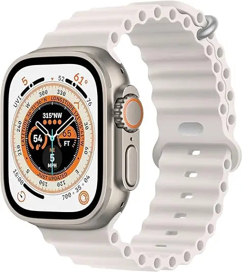 Hiwear Plus Smartwatch With Case And 7 Bands For Men And Women Bluetooth Calling