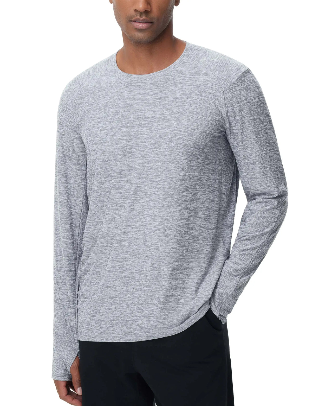 THE GYM PEOPLE Moisture Wicking Workout Shirt With Thumb Holes