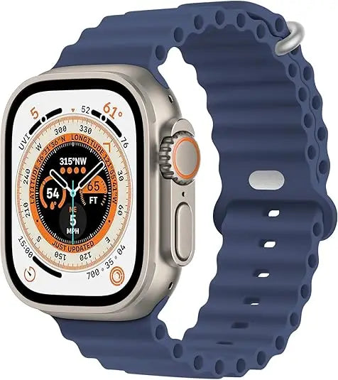 Hiwear Plus Smartwatch With Case And 7 Bands For Men And Women Bluetooth Calling