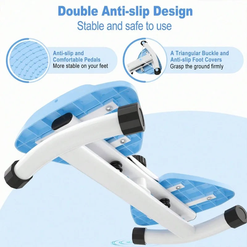 Twist Waist Disc Board with Resistance Bands, Multifunctional Home Fitness Equipment, Waist‑Twisting Exercise Platform for Leg Hip Abdominal Workout and Body Shaping