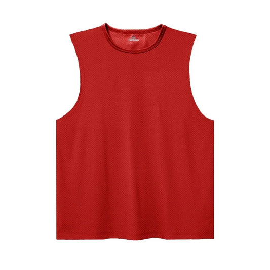 Summer Ice Silk Running Vest for Men