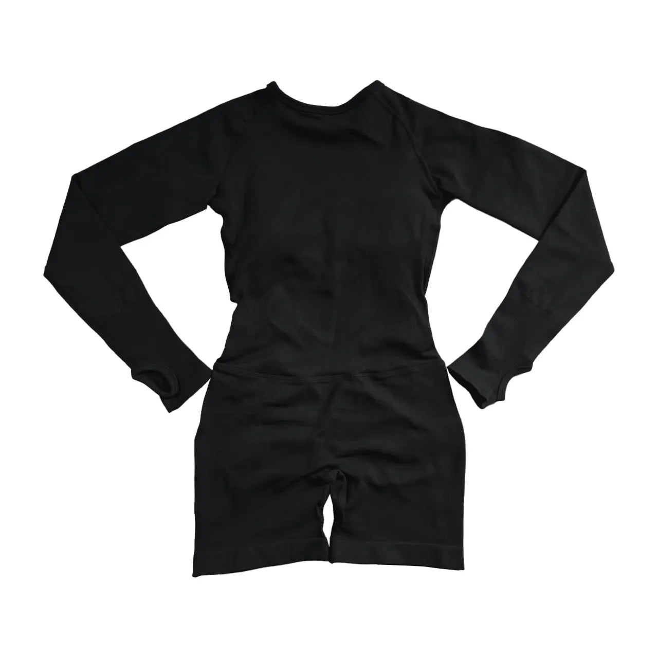 NCLAGEN Women's Gym Outfit Long Sleeve One Piece Seamless Yoga Jumpsuit Sports Overalls Fitness Backless Sets Workout Sportswear