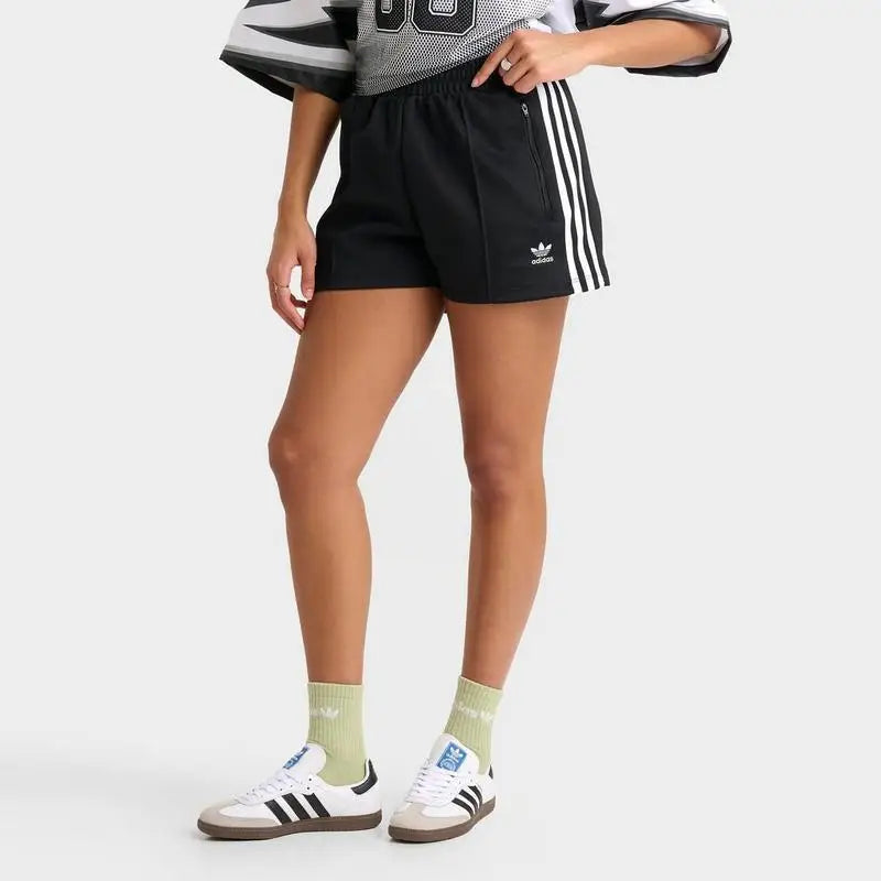 Adidas Women's Breathable Sports Workout Set Gym Fitness Outfit Comfortable Sweatpants and Shorts