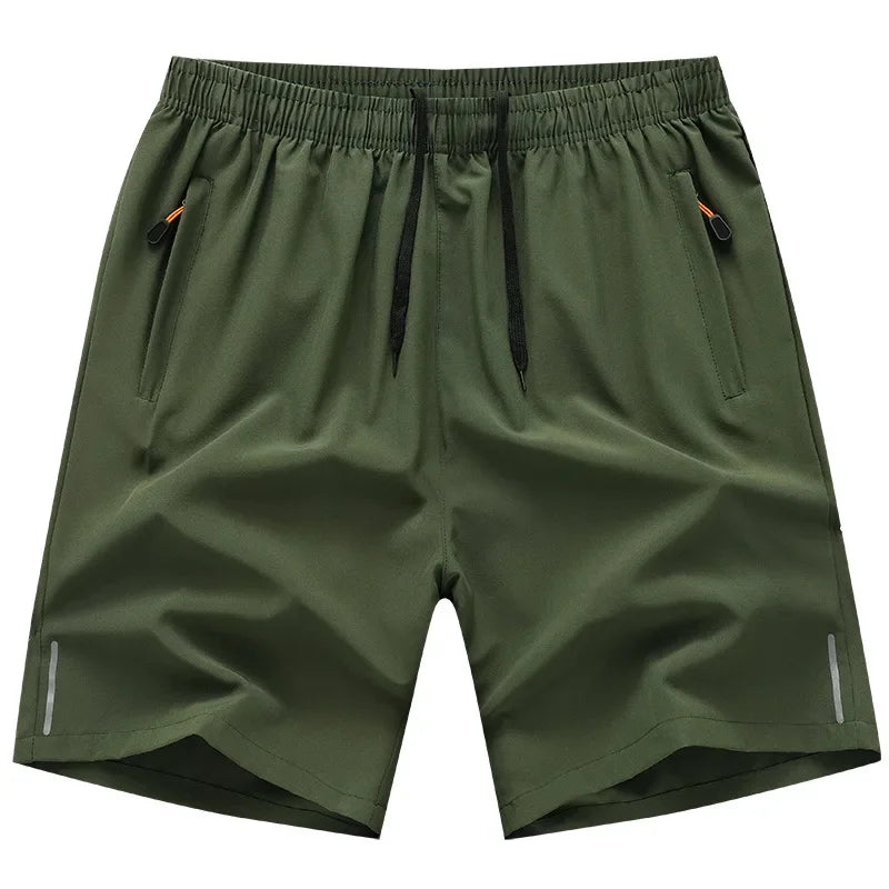 Ice Silk Quick Dry Running Shorts Breathable Summer Athletic Fitness