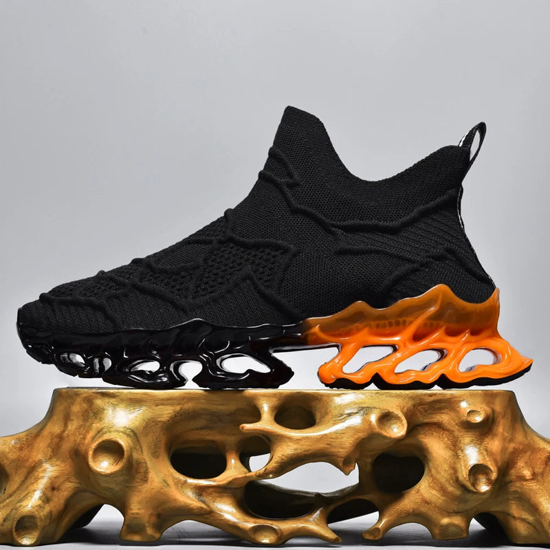 Men's Breathable Casual Sneakers Luxury Trainer Fashion Running Shoes - Comfortable Tenis for Men And Women