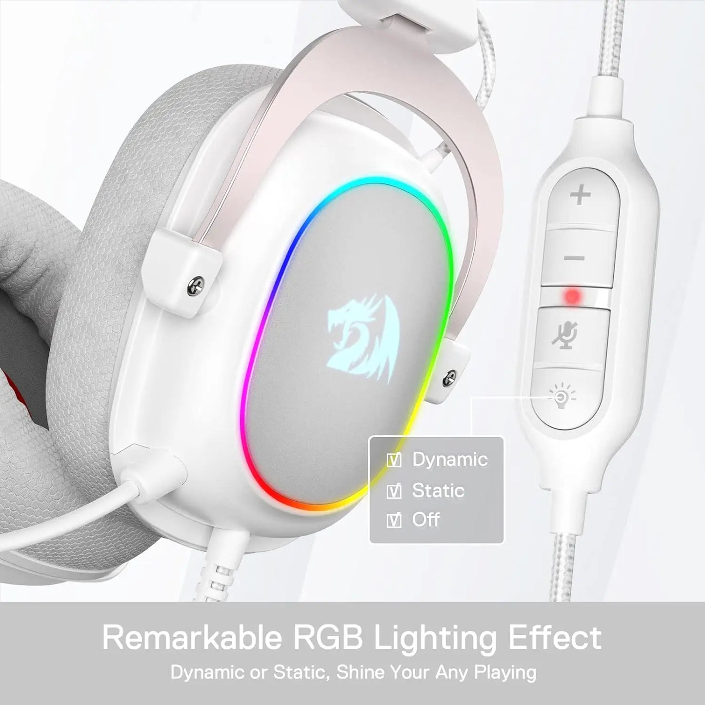 Redragon H510 Zeus X RGB Wired Gaming Headset With 7.1 Surround Sound