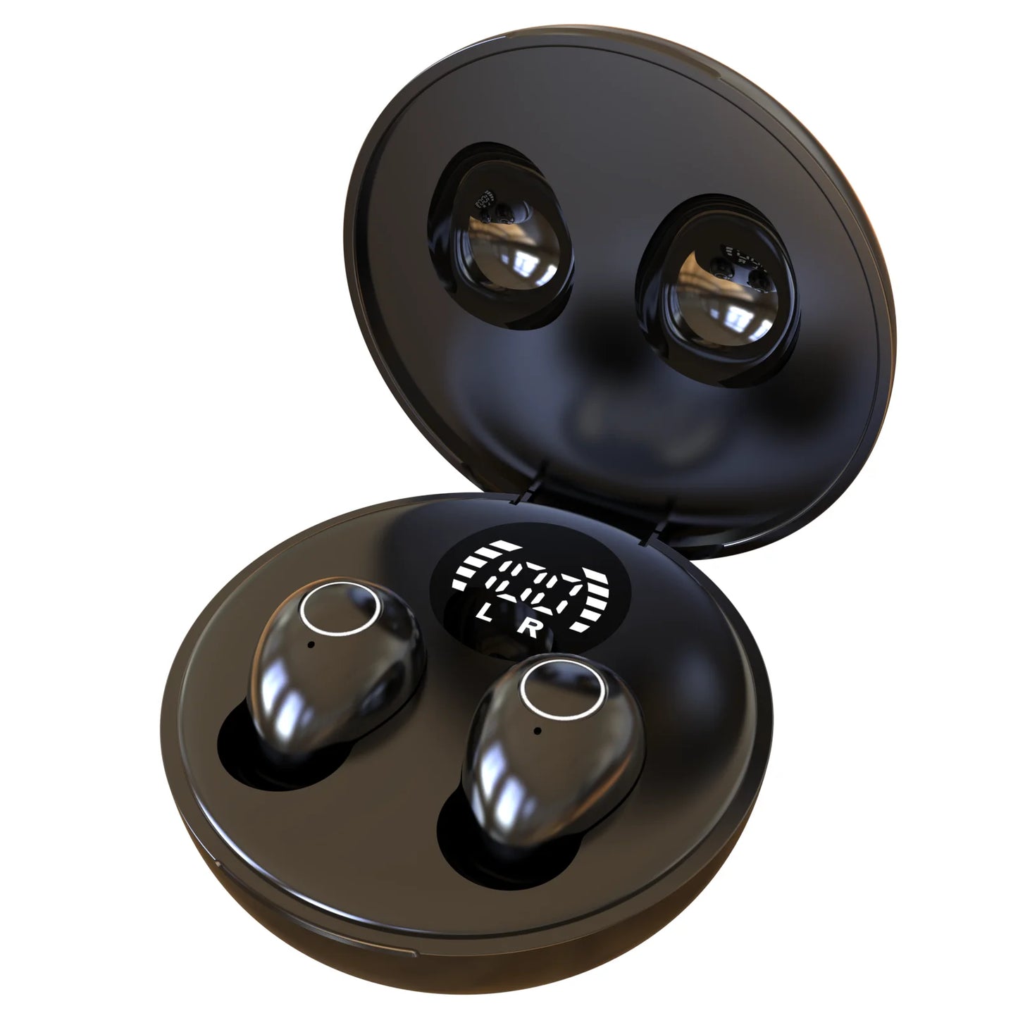 Ultra Small Invisible Sleeping Earbuds Wireless Bluetooth Earphones, Bass HIFI Music, Suitable For Casual Sports, Work, Classroom, Comfortable Wearing Noise Cancelling Headphones, Birthday Gift For Male And Female Couples And