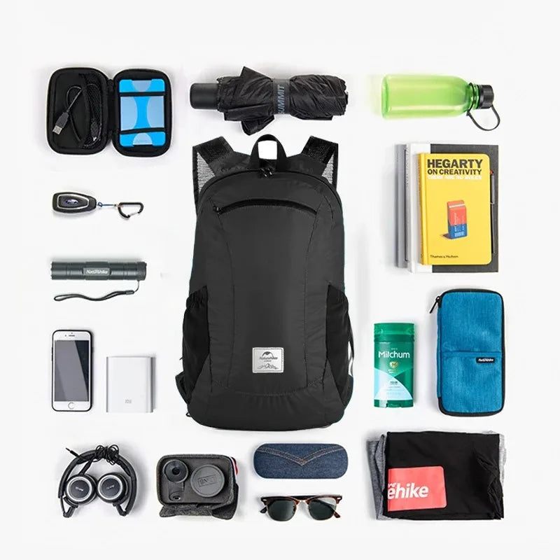 Naturehike Ultra Lightweight Nylon Camping Backpack For Outdoor Travel
