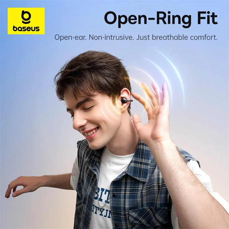 Baseus BC1 Open Ear Buds With Four Mic Clear Calls