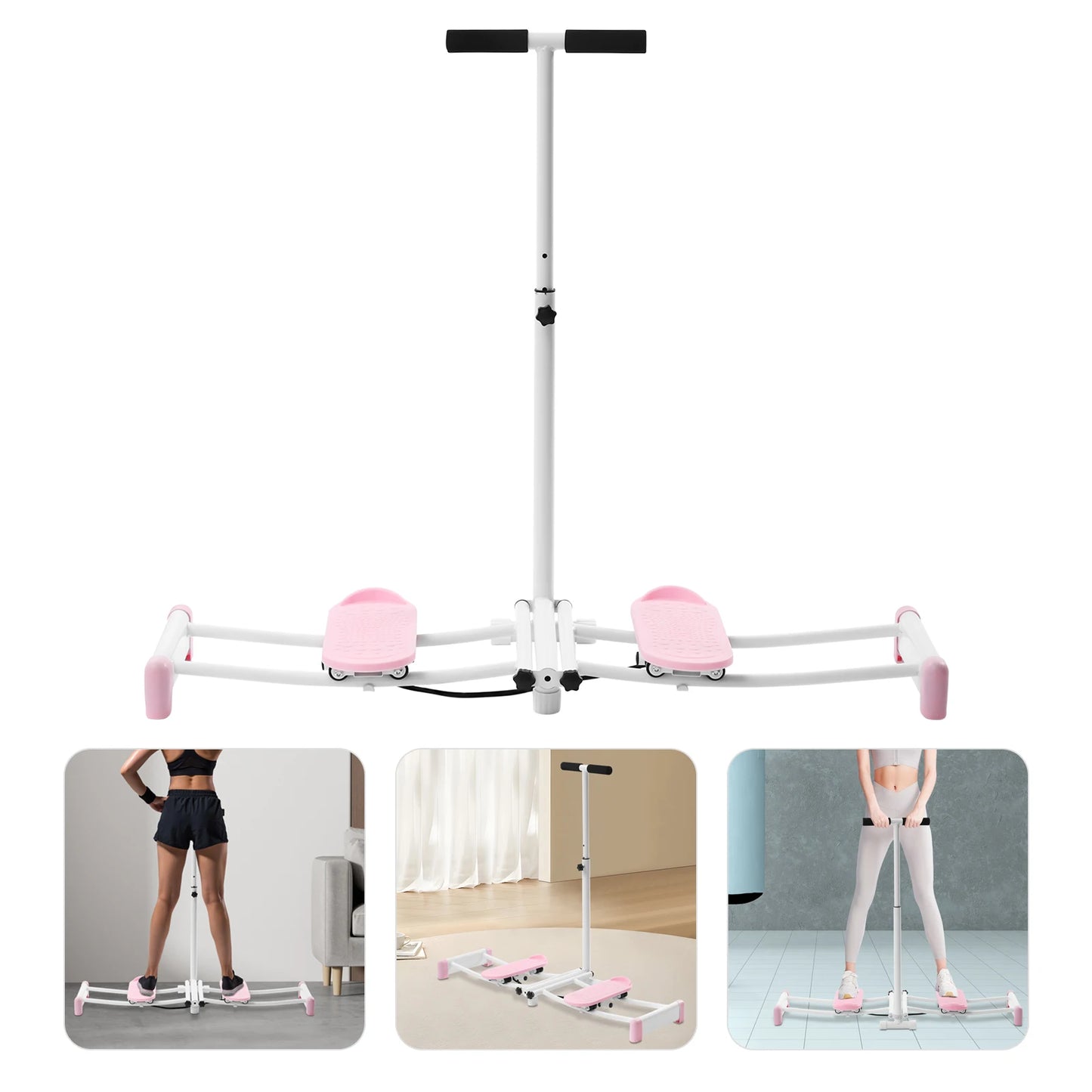 Skiing Simulator, Ski Simulator, Pelvic Floor Muscle Trainer, Leg Master Fitness Machine, Glutes Thighs Strengthening Equipment, Home Exercise Device for Buttocks Lift, Muscle Shaping, Stability, Suitable for All Ages, Easy D