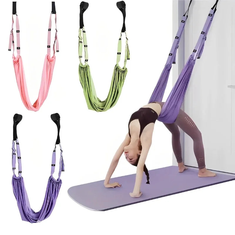 Adjustable Aerial Yoga Strap For Stretching And Leg Splits Training