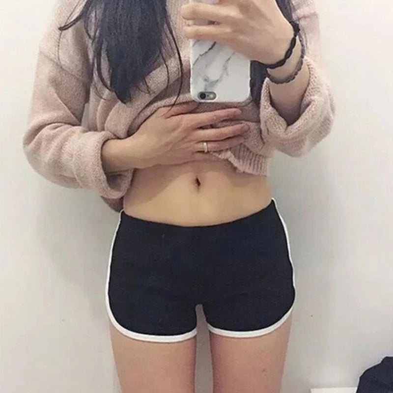 Women Summer Fitness Yoga Shorts for Gym and Running