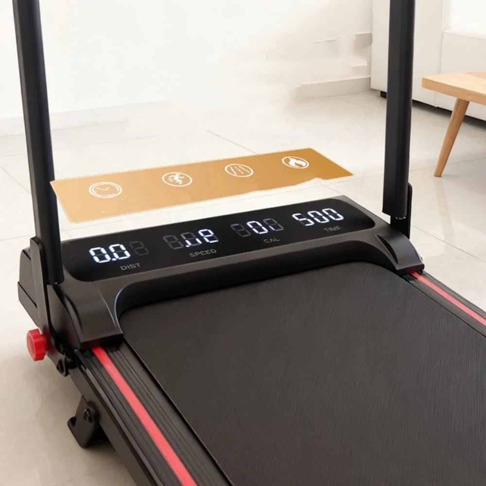 Silent Compact Walking Pad Treadmill For Home With Bracket