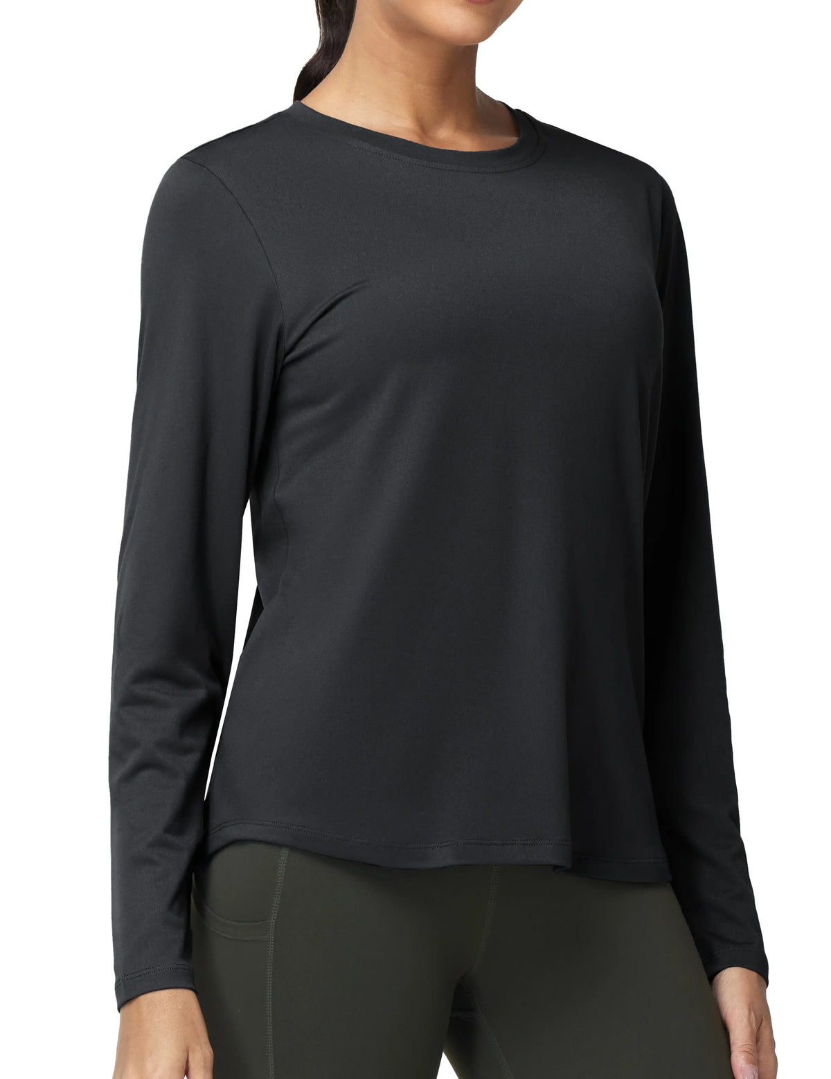 THE GYM PEOPLE Women's Long Sleeve Sun Protection Workout Shirt