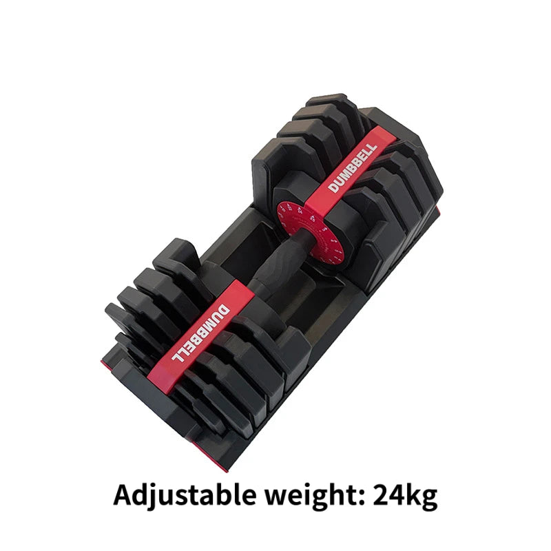 Auto-Locking Adjustable Dumbbell for Full-Body Workouts Home Gym Fitness Equipment Weight Lifting Training Dumbbells