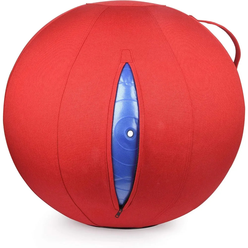 Stability Ball Chair for Office - Ergonomic Seating/Labor Birthing Pregnancy/Yoga Balance Stability Exercise Fitness