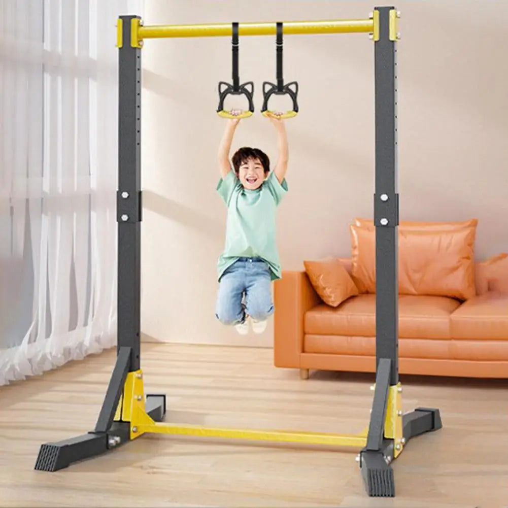 Pull Up Station Pull-up Bar Station Free Standing Pull Up Bar for Home Gym Pull Up Stand Station 400LBS with 11 Gears Adjustment