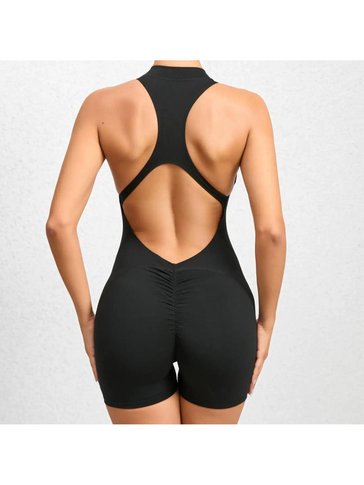 Women Sleeveless Seamless Sports Jumpsuit for Yoga and Gym Workouts