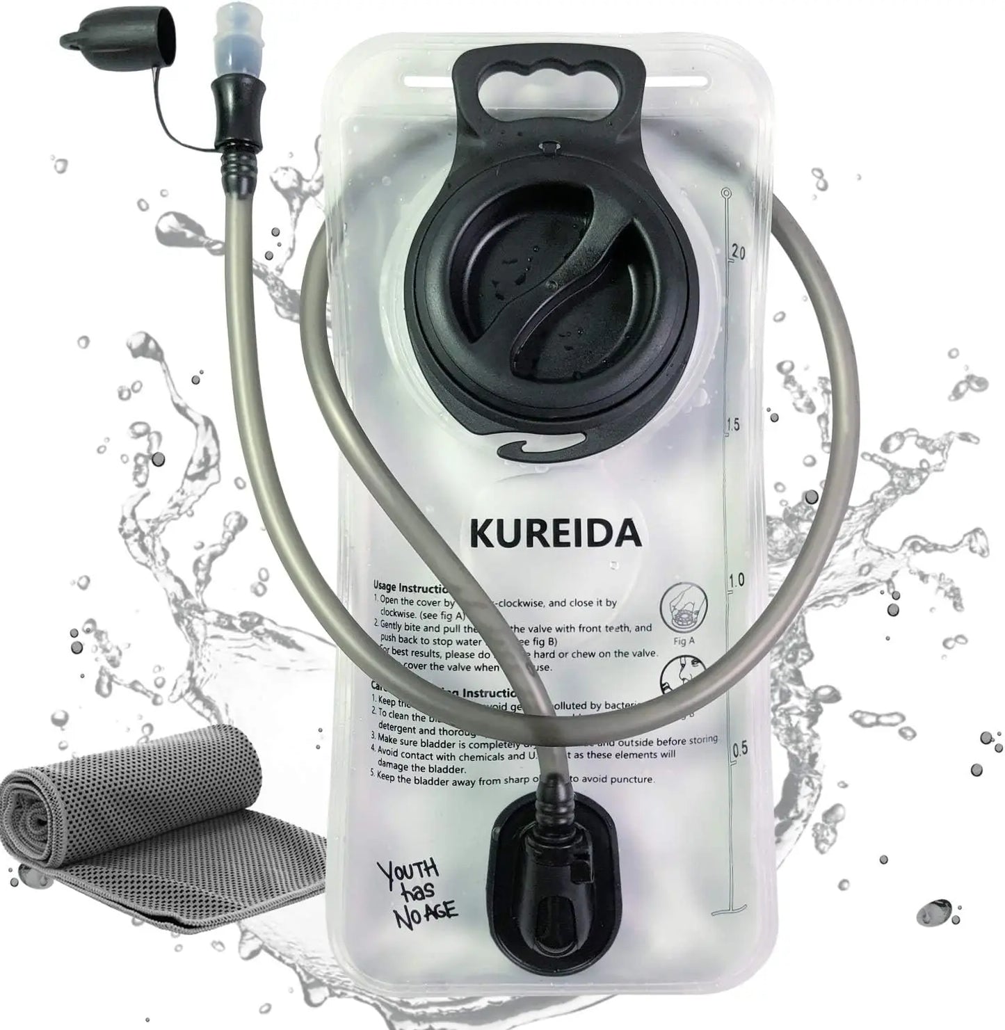 Hydration Bladder Leakproof Water Reservoir For Outdoor Activities
