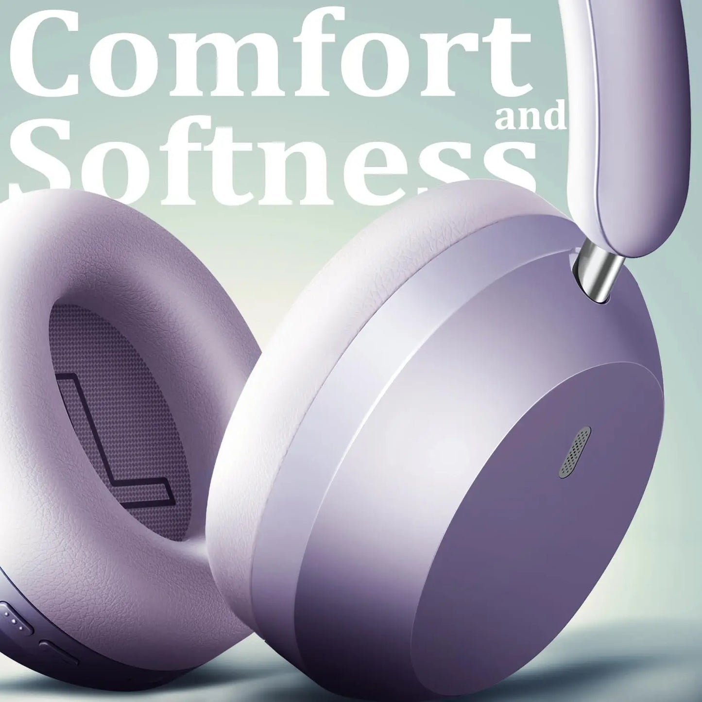 Active Noise Cancelling Wireless Over-Ear Headphones With 48H Playtime