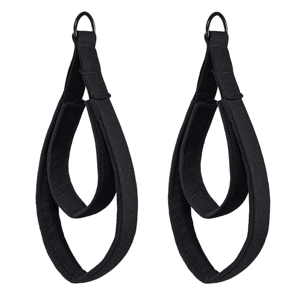 Yoga Strap Elastic Double Ring Ankle Cord 2-Piece Set