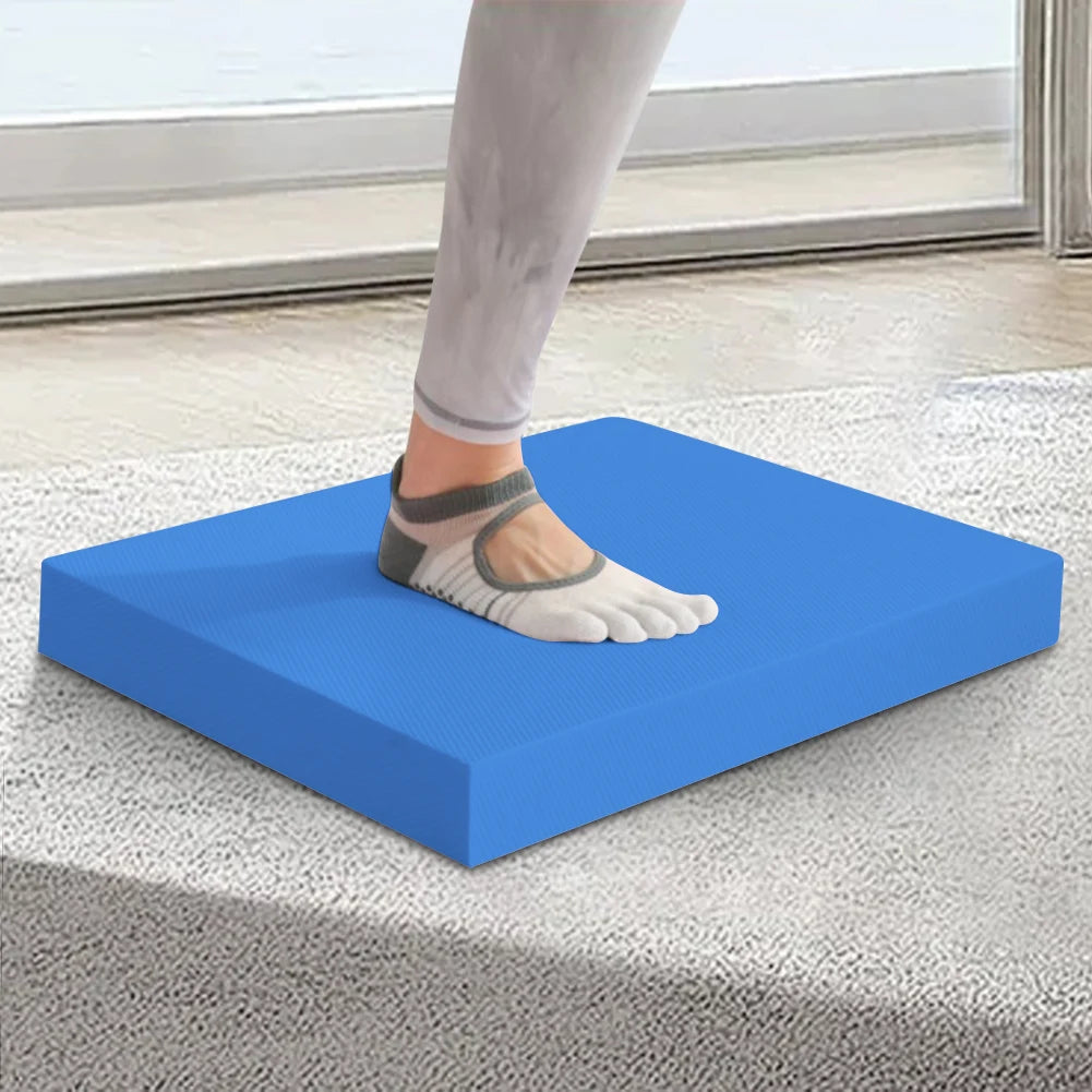 MOJOYCE Thickened TPE Fitness Balance Pad For Yoga And Pilates