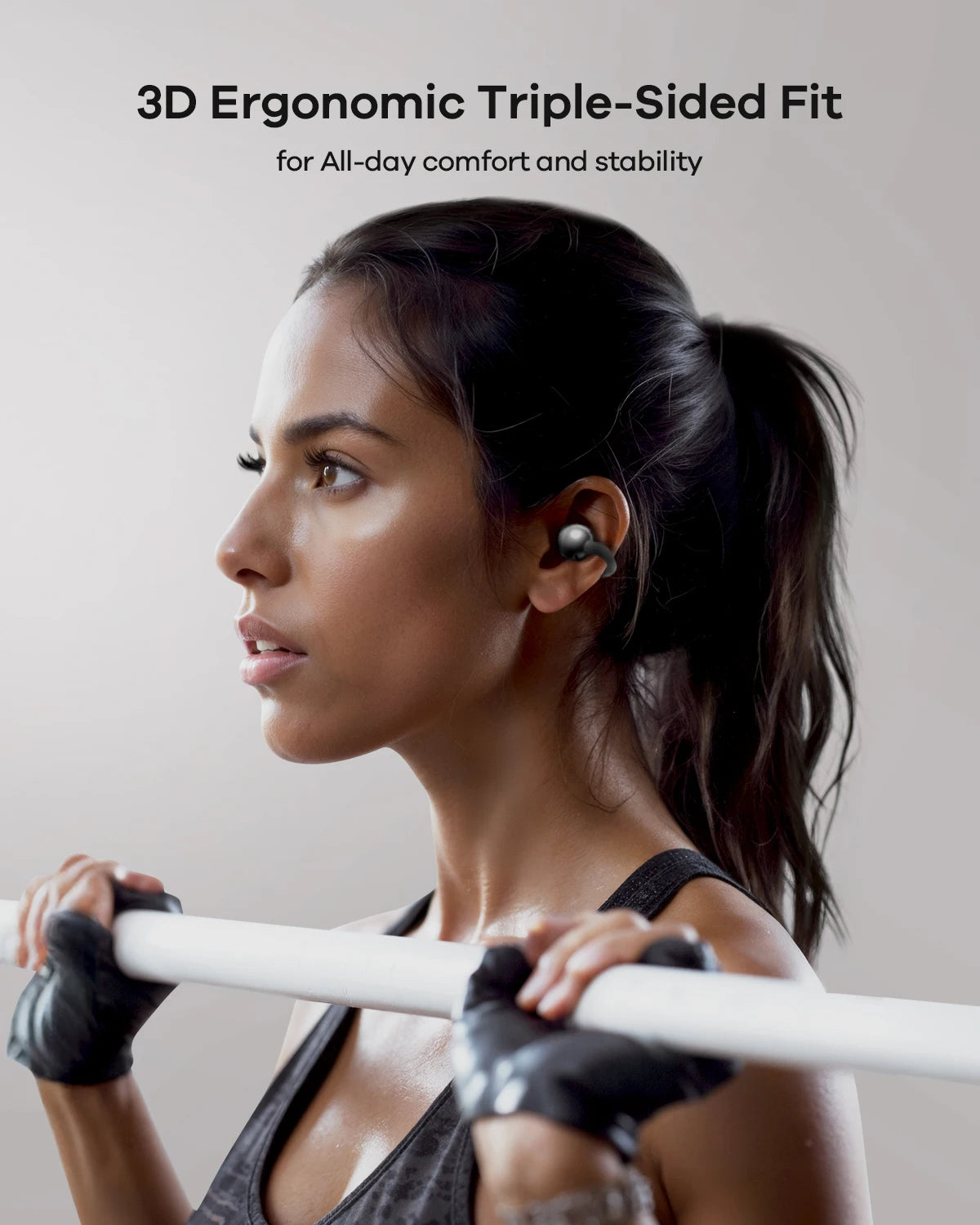 TALIX Ultra Open Ear Earbuds X6 Clip-On Headphone with Directional Sound Ultra-Light Comfort Fit 40H Playtime Spatial Sound