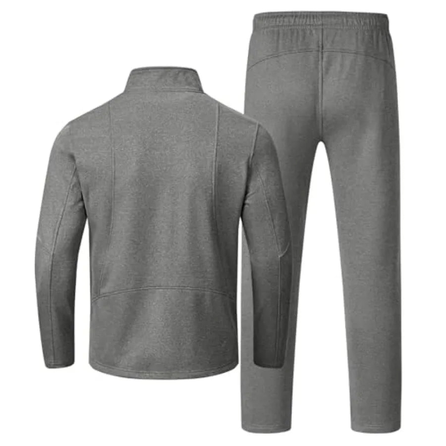 Women Fleece Tracksuit Set 2 Piece Winter Warm Athletic Jogging Suit