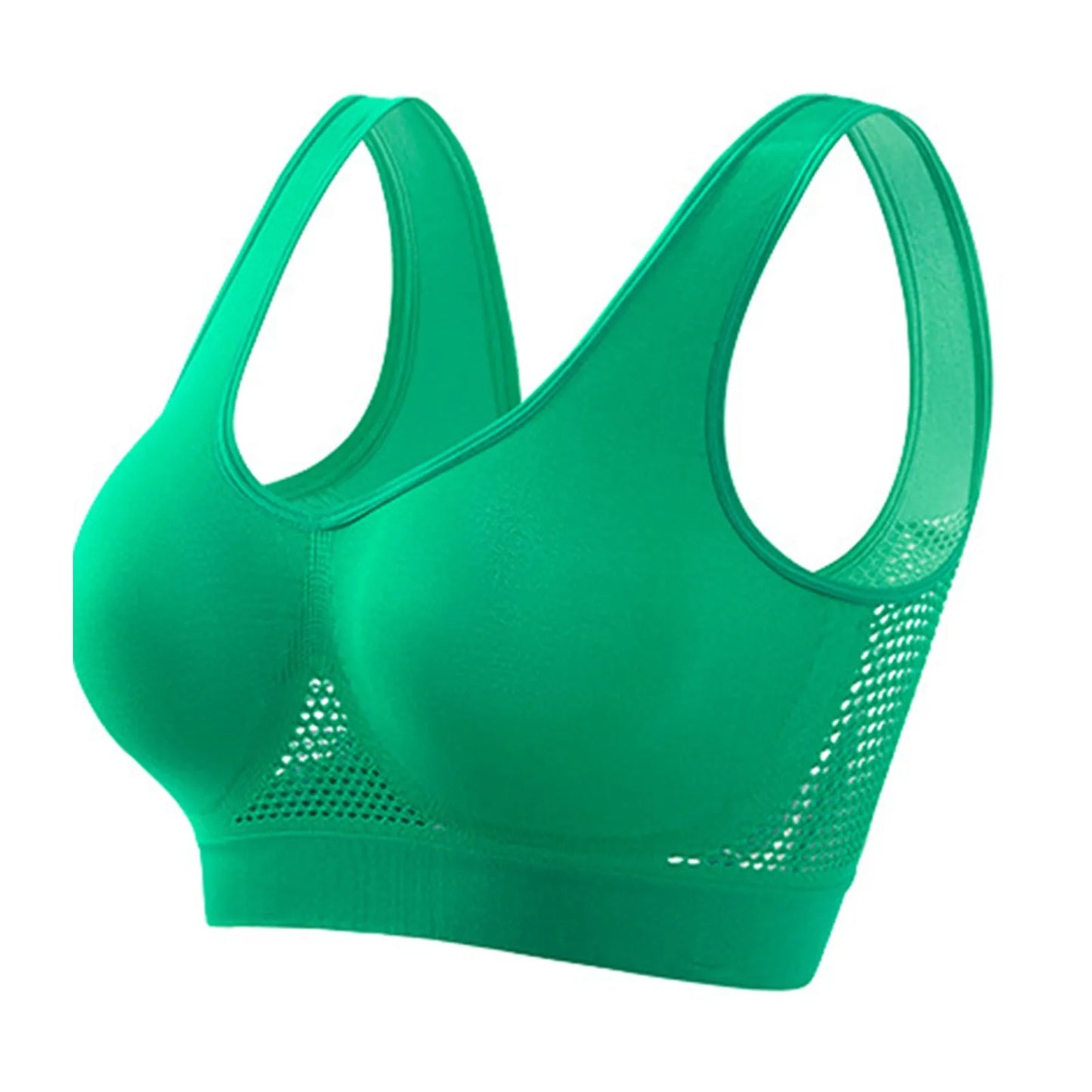 Womens Running Sports Bra Shockproof Soft Support Yoga Vest
