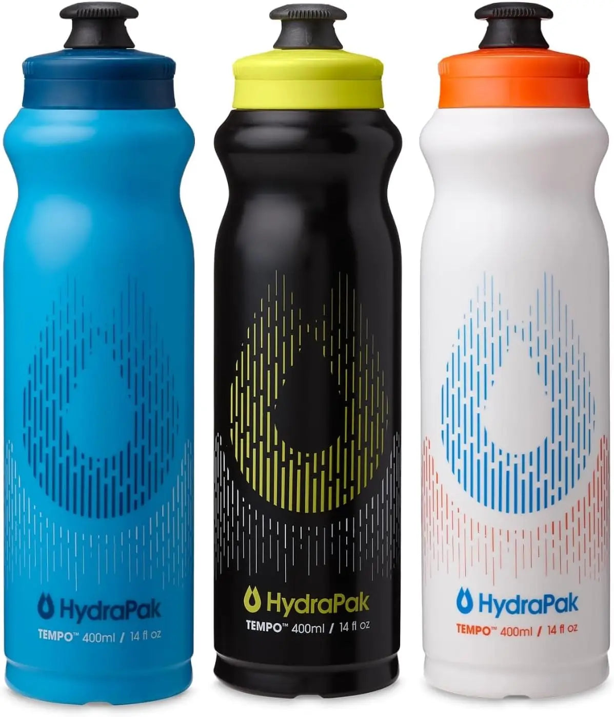Running Water Bottle 3-Pack For Marathon Training Hydration