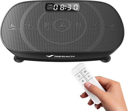 Curved Vibration Plate Exercise Machine With LED Calorie Display