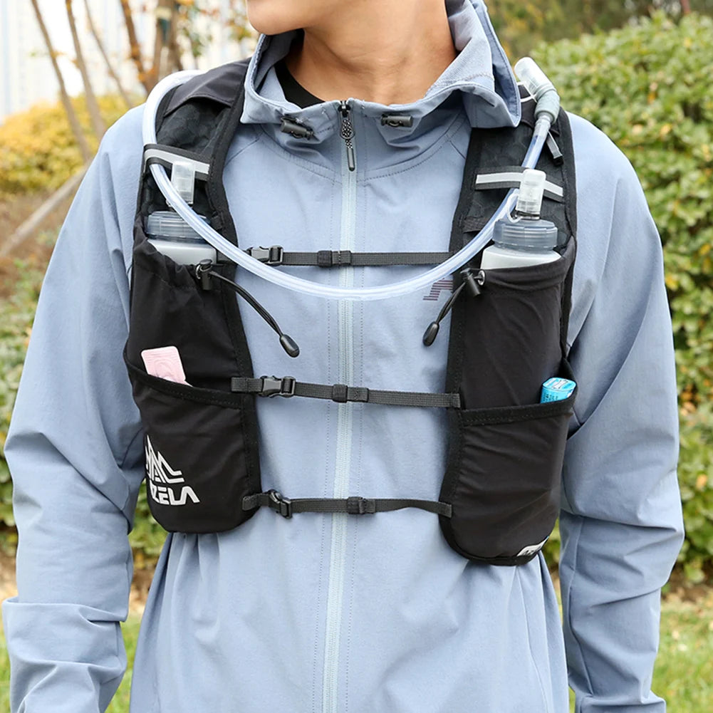 APWIKOGER Outdoor Running Hydration Vest Backpack Water Bladder Pack Trail
