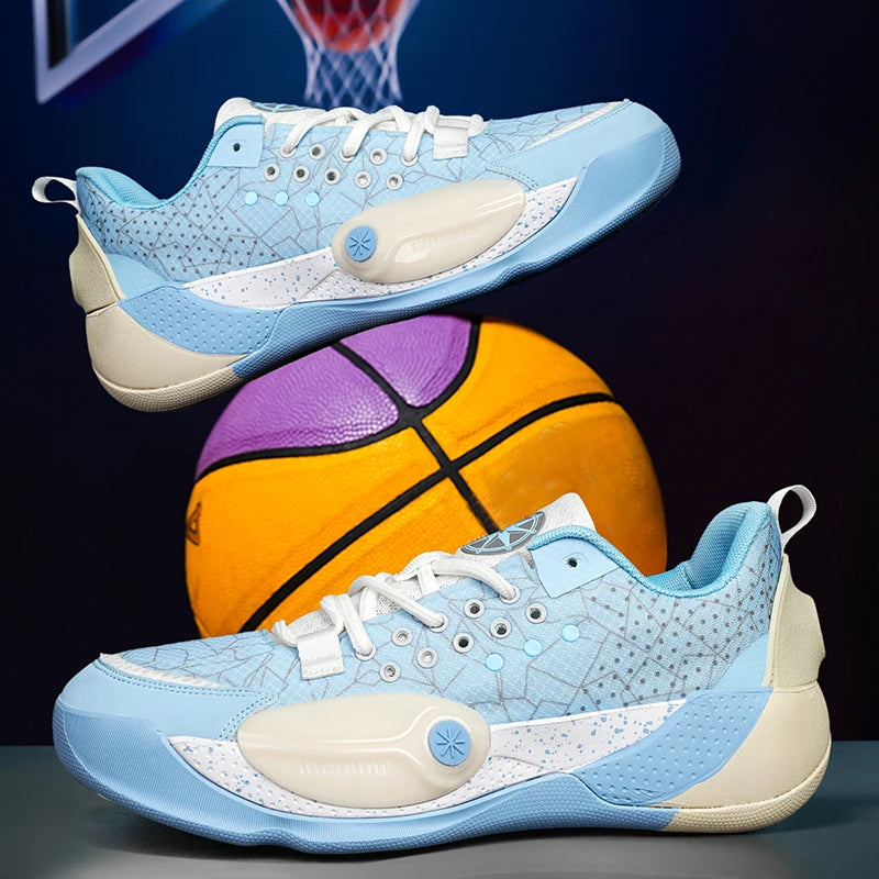 2026 New Men Basketball Sneakers Non Slip Basketball Training Shoes Wear-Resisting Outdoor Sneakers Women Sports Basketball Shoe