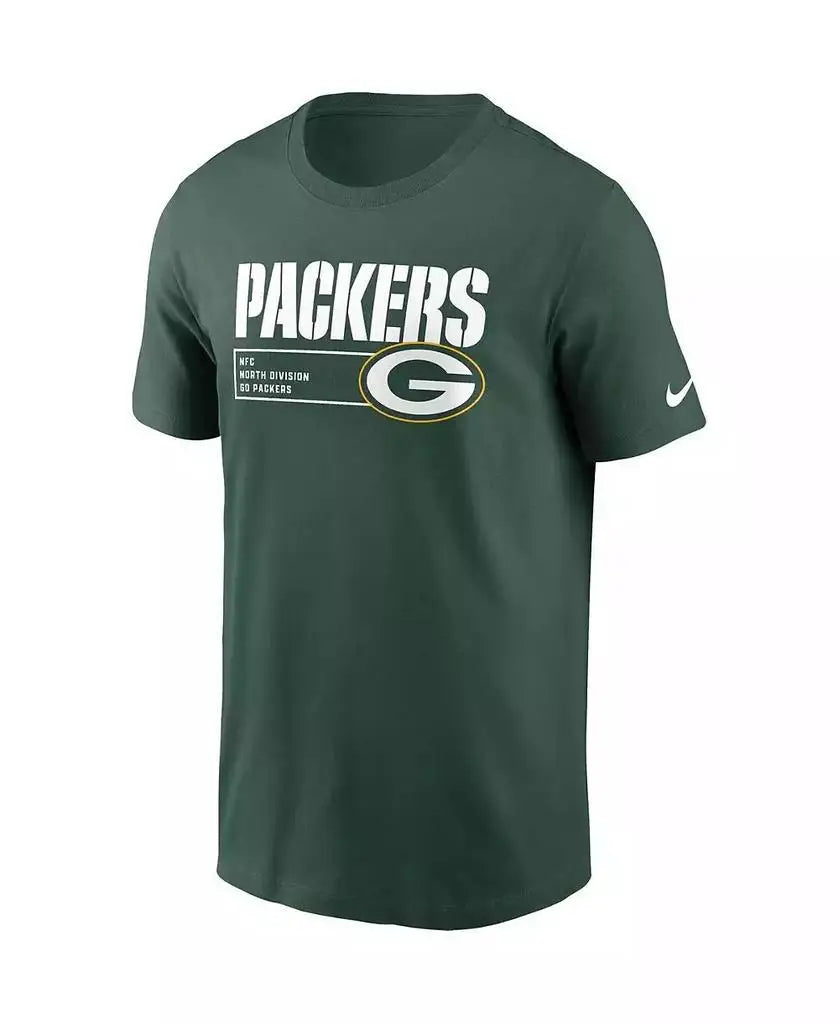 Nike Men's Packers Logo Tee For Fitness And Workout