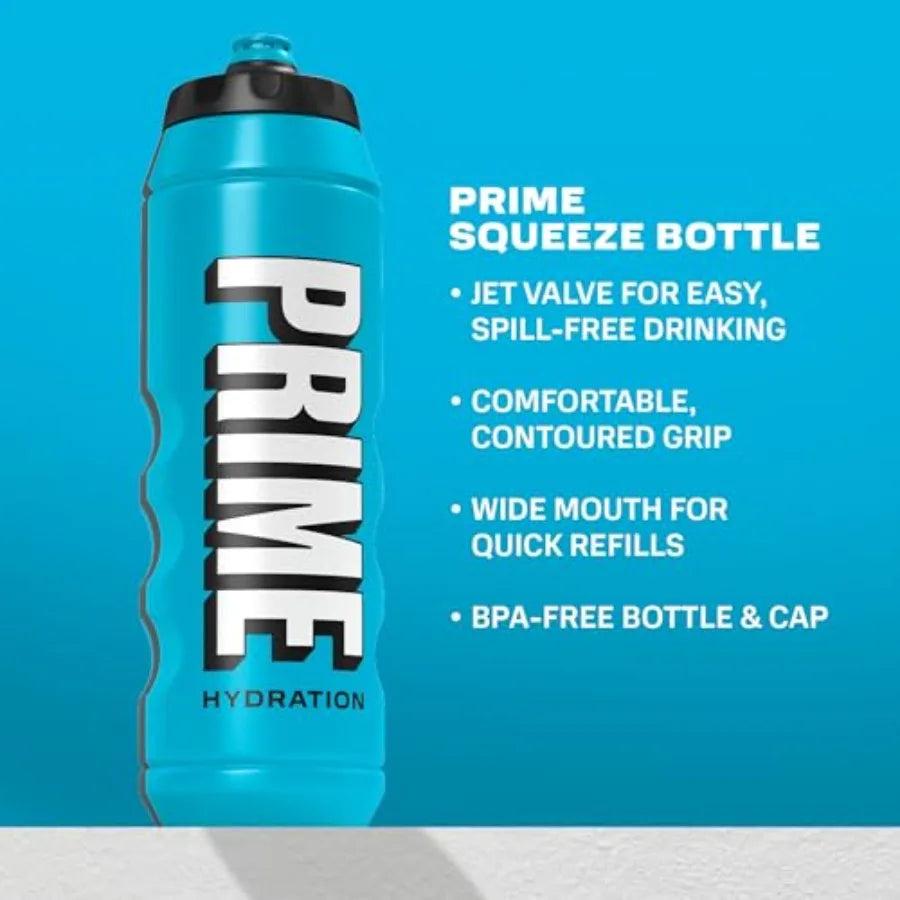 Squeeze Water Bottle BPA Free Dishwasher Safe Ergonomic Leakproof