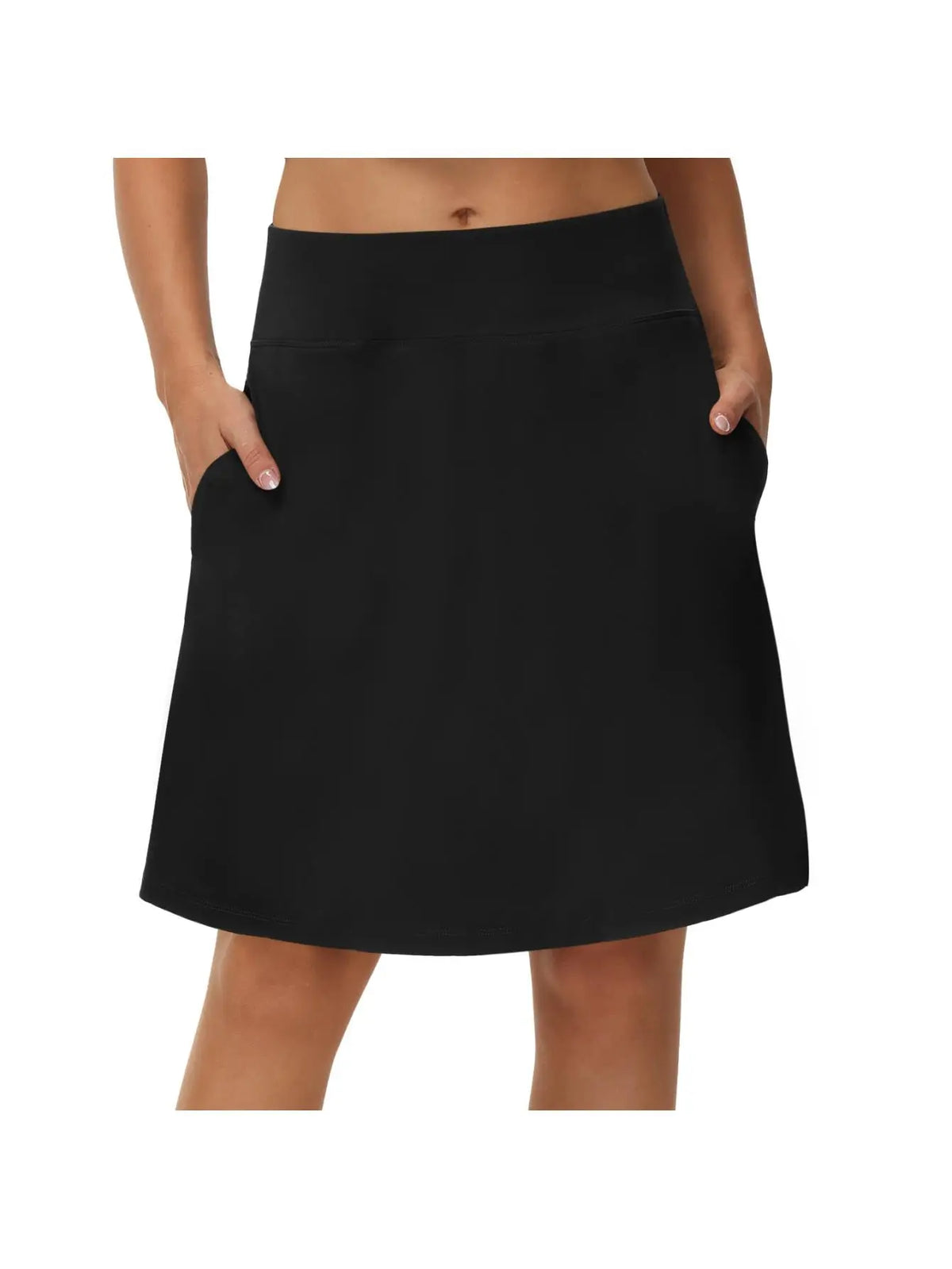 Women's Athletic High Waisted Tennis Golf Skort With Pockets