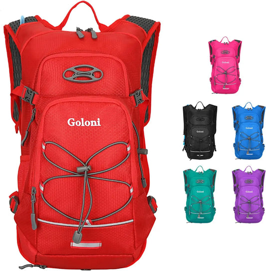 Hydration Backpack Leak Proof Bladder Lightweight For Hiking