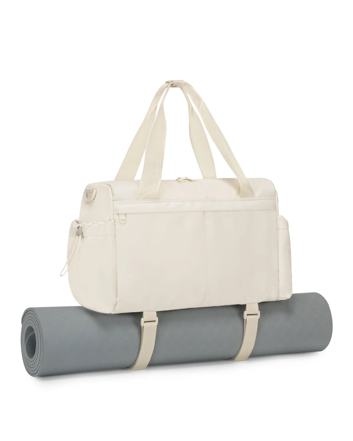 Lightweight Gym Duffel Bag With Yoga Mat Holder Wet Pocket