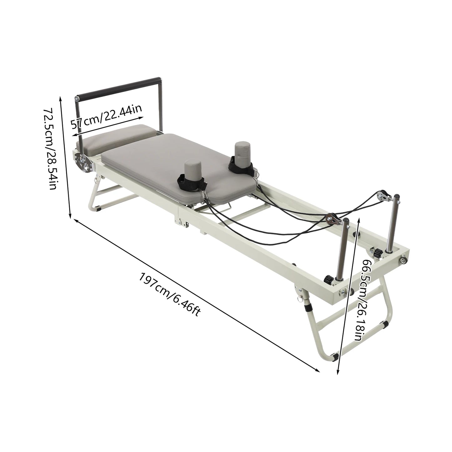 Pilates Rollaway Bed and Performer Machine for Home Fitness
