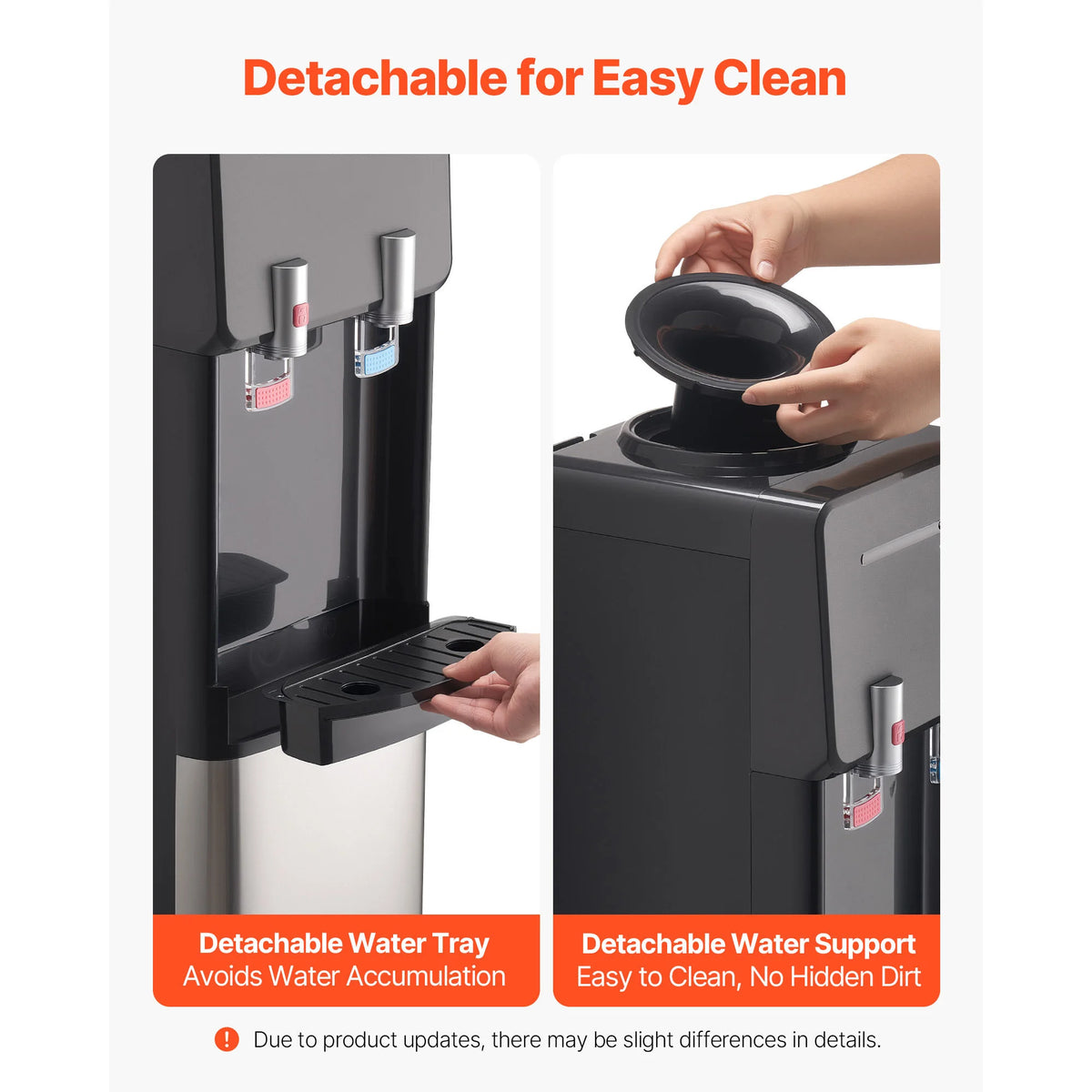 SucceBuy Top Loading Hot And Cold Water Cooler Dispenser