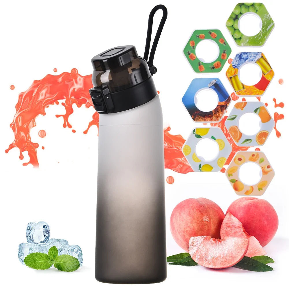 Alloet Leak-Proof Flavored Water Bottle With 7 Flavor Pods