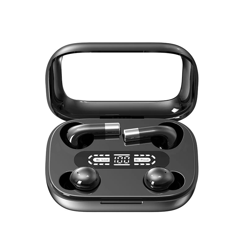 2in1 Wireless Headphones Bluetooth Earphones, Mini Sleeping Earbuds, Dual Sound Bass HIFI 4D Effects Headset, Intelligent Noise Reduction Wireless Earphone, Office, Leisure, Sports, Sleep, Essential Partners, Ultra Long Batte