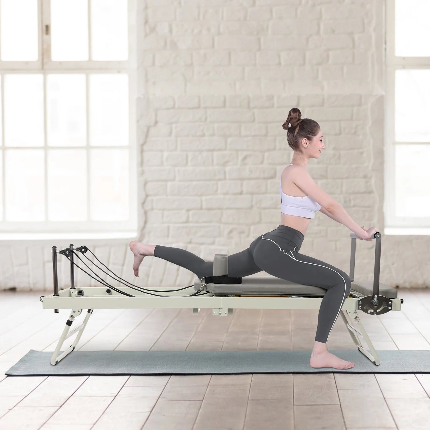 Pilates Rollaway Bed and Performer Machine for Home Fitness