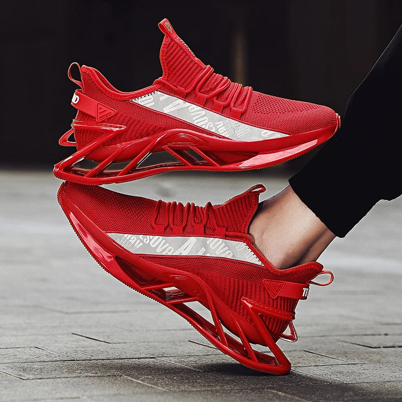 Men's Breathable Casual Sneakers Luxury Trainer Fashion Running Shoes - Comfortable Tenis for Men And Women