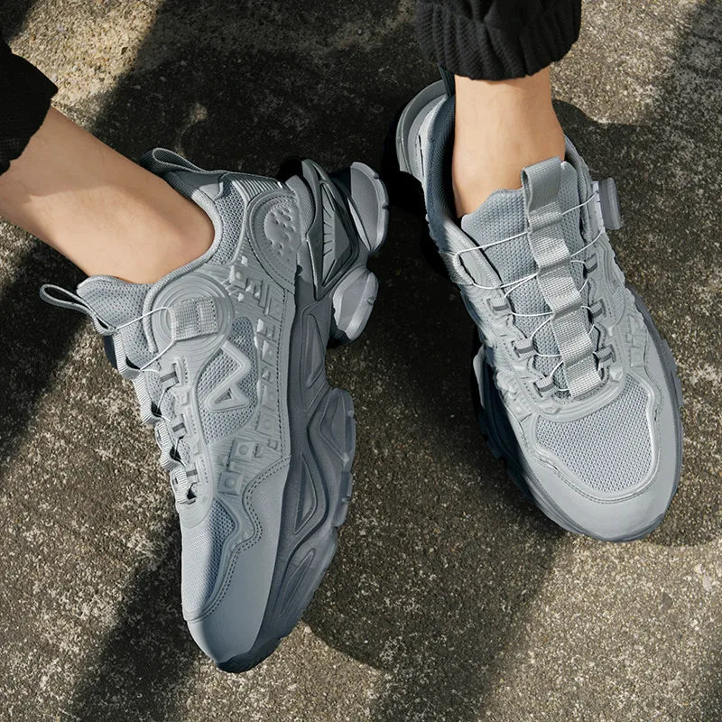 Lexsan Men's Casual Sneakers Breathable Running Shoes For Everyday Comfort