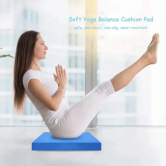 TPE Balance Pad High Rebound Cushion For Yoga Pilates Therapy