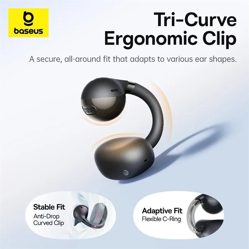 Baseus BC1 Open Ear Buds With Four Mic Clear Calls