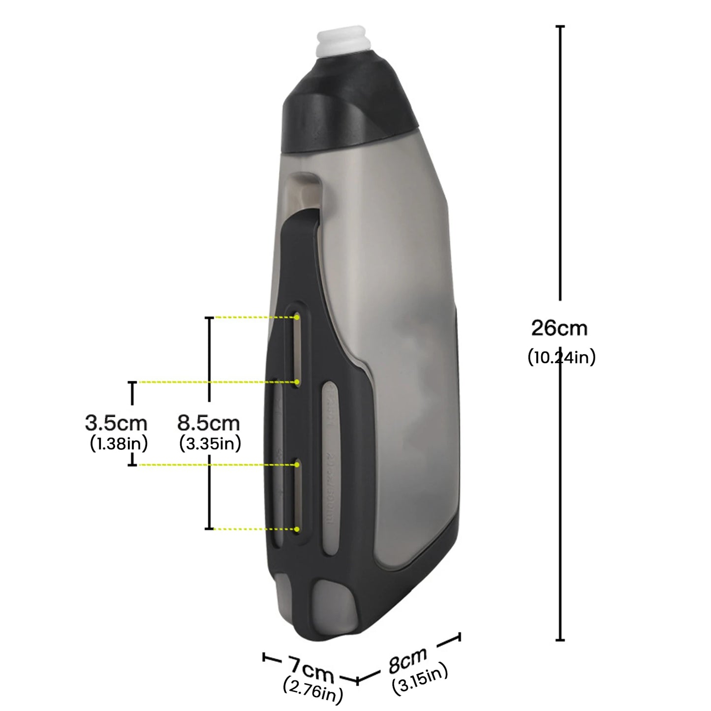 APWIKOGER Bicycle Water Bottle Bracket Set Aerodynamic Cage