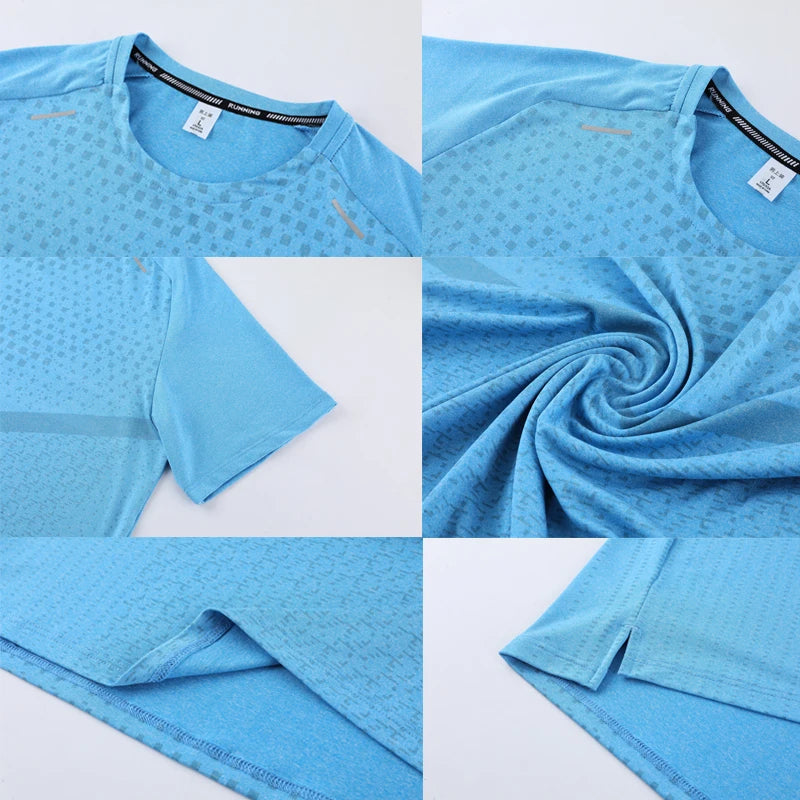 3D Print Women's Breathable Quick-Dry Gym Tee Short Sleeve