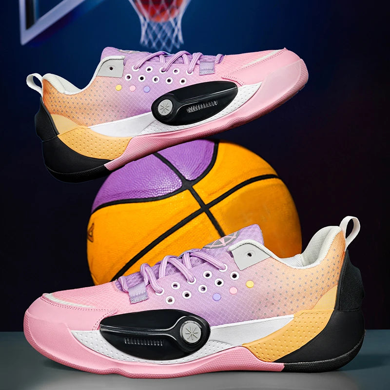 2026 New Men Basketball Sneakers Non Slip Basketball Training Shoes Wear-Resisting Outdoor Sneakers Women Sports Basketball Shoe
